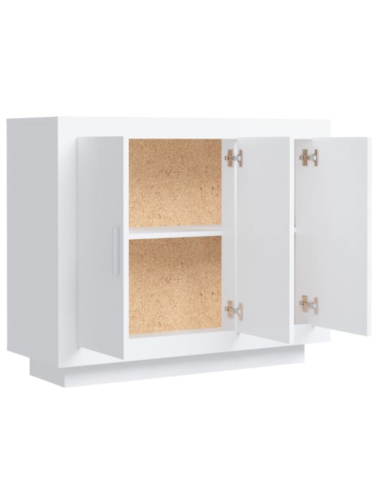 Kumode, balta, 92x35x75 cm, inženierijas koks