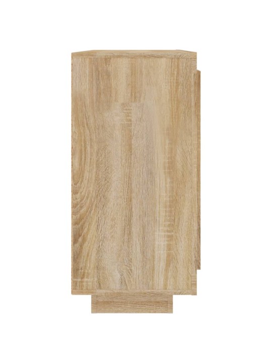 Kumode, ozolkoka krāsa, 92x35x75 cm, inženierijas koks