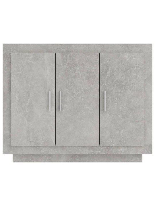 Kumode, betona pelēka, 92x35x75 cm, inženierijas koks