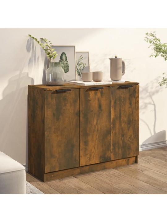 Kumode, ozolkoka krāsa, 90,5x30x70 cm, inženierijas koks
