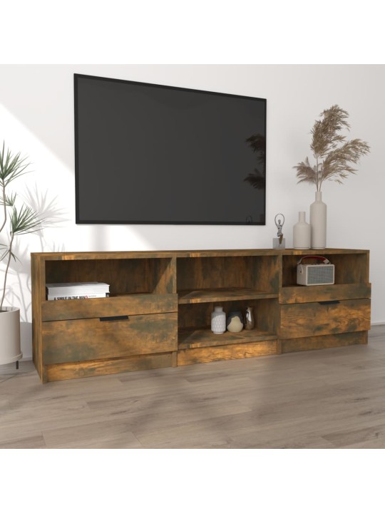 Tv skapītis, ozolkoka krāsa, 150x33,5x45 cm, inženierijas koks