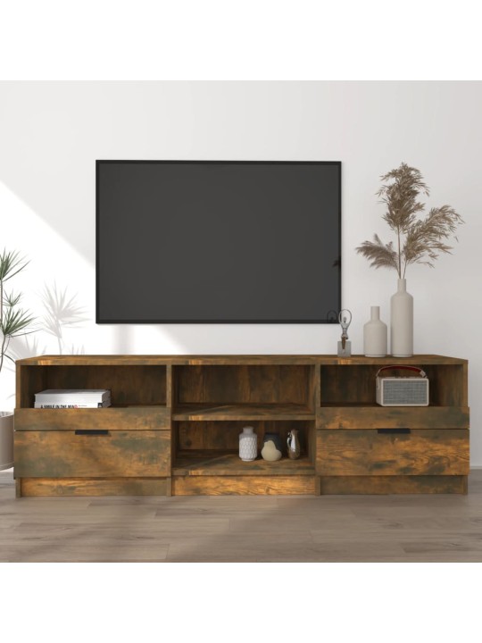 Tv skapītis, ozolkoka krāsa, 150x33,5x45 cm, inženierijas koks