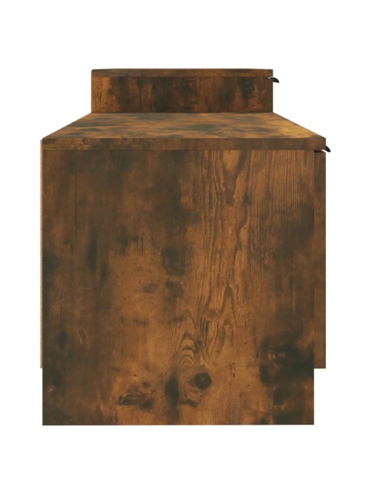 Tv skapītis, ozolkoka krāsa, 158,5x36x45 cm, inženierijas koks
