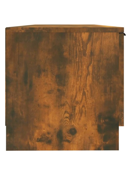 Tv skapītis, ozolkoka krāsa, 160x35x55 cm, inženierijas koks