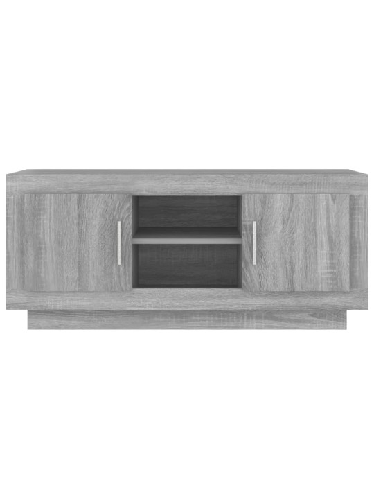 Tv skapītis, pelēks, 102x35x45 cm, inženierijas koks