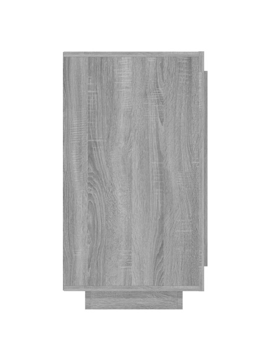 Kumode, 80x40x75 cm, pelēka ozolkoka krāsa