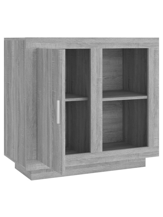 Kumode, 80x40x75 cm, pelēka ozolkoka krāsa