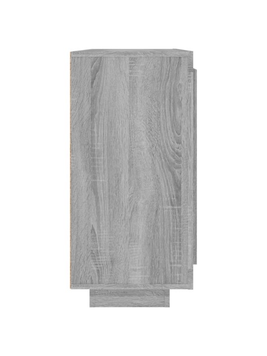 Kumode, pelēcīga ozolkoka, 92x35x75 cm, inženierijas koks
