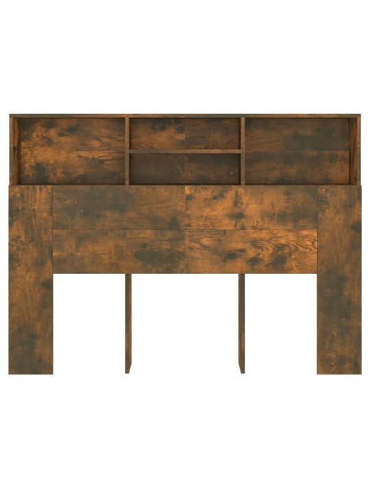 Gultas galvgalis ar plauktu, ozolkoka krāsa, 140x19x103,5 cm