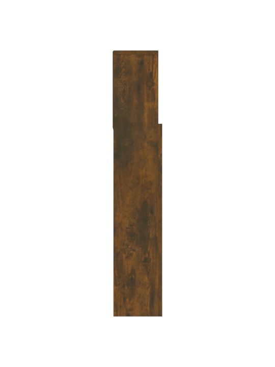 Gultas galvgalis ar plauktu, ozolkoka krāsa, 180x19x103,5 cm