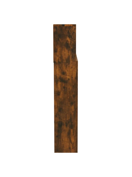 Gultas galvgalis ar plauktu, ozolkoka krāsa, 200x19x103,5 cm