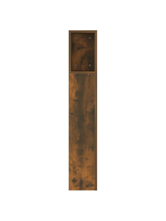 Gultas galvgalis ar plauktu, ozolkoka krāsa, 160x18,5x104,5 cm