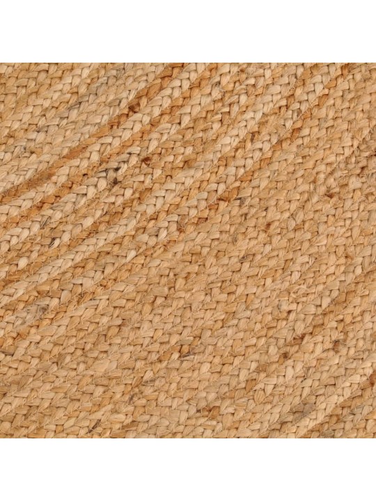 Paklājs, pīts, apaļš, 240 cm, džuta