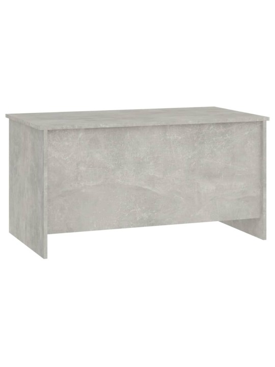 Kafijas galdiņš betona pelēks 102x55,5x52,5cm inženierijas koks