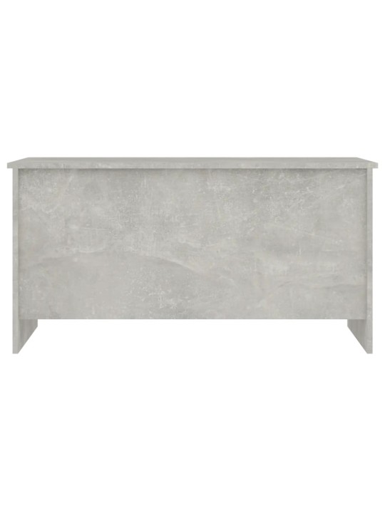 Kafijas galdiņš betona pelēks 102x55,5x52,5cm inženierijas koks