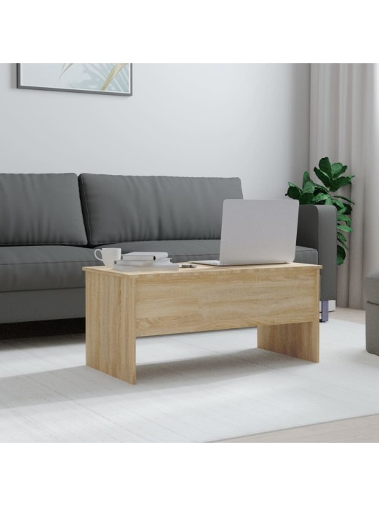 Kafijas galdiņš, ozolkoka, 102x50,5x46,5 cm, inženierijas koks