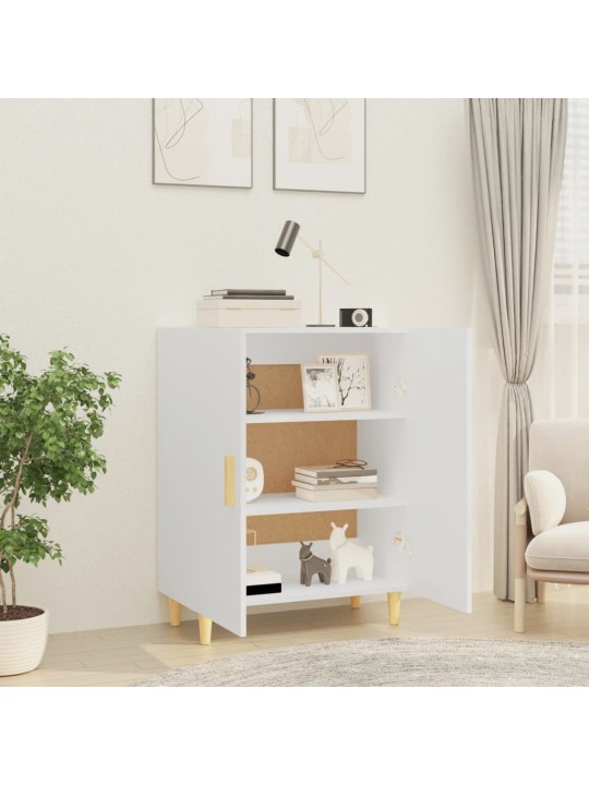 Kumode, balta, 70x34x90 cm, inženierijas koks