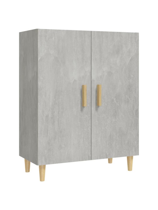 Kumode, betona pelēka, 70x34x90 cm, inženierijas koks