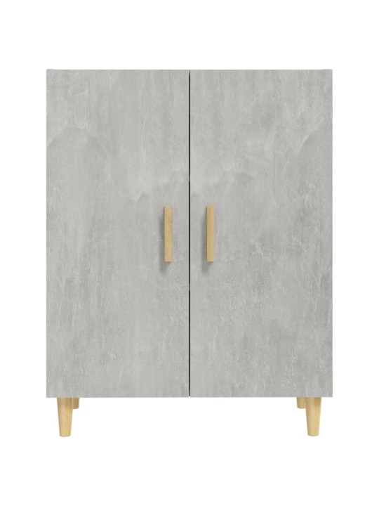 Kumode, betona pelēka, 70x34x90 cm, inženierijas koks