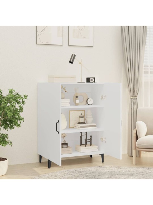 Kumode, balta, 70x34x90 cm, inženierijas koks