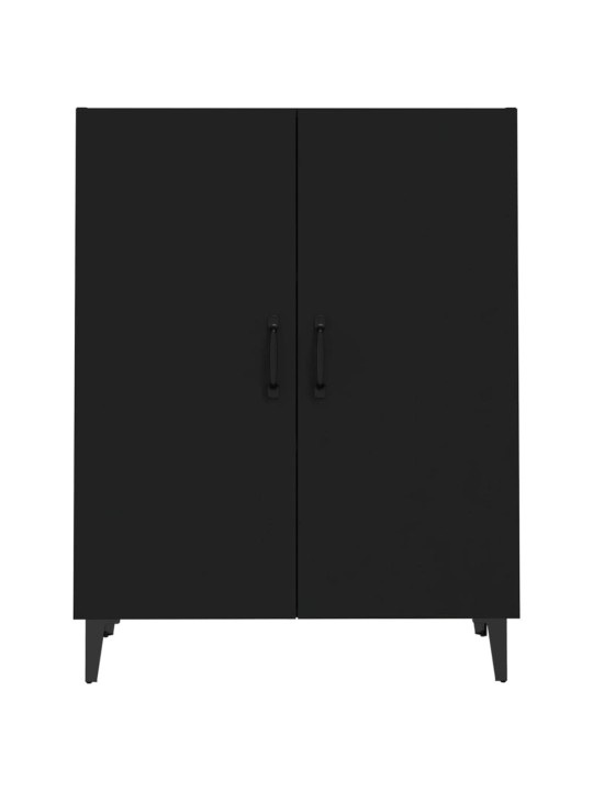 Kumode, melna, 70x34x90 cm, inženierijas koks