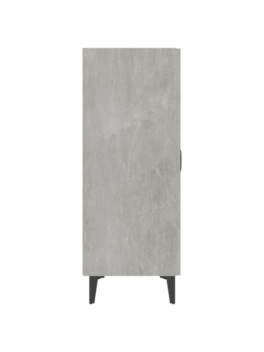 Kumode, betona pelēka, 70x34x90 cm, inženierijas koks