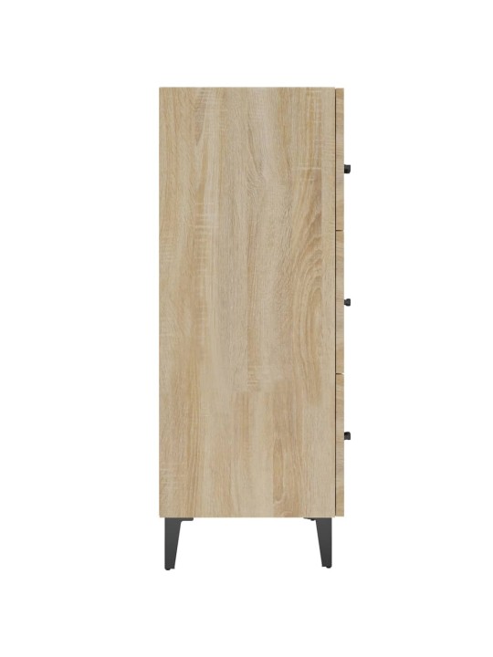 Kumode, ozolkoka krāsa, 69,5x34x90 cm, inženierijas koks