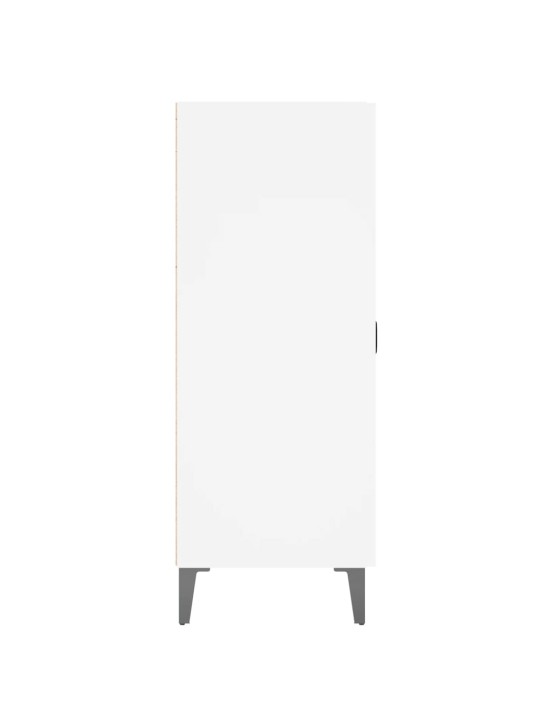 Kumode, balta, 69,5x34x90 cm, inženierijas koks