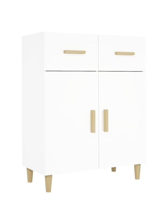Kumode, balta, 69,5x34x89 cm, inženierijas koks