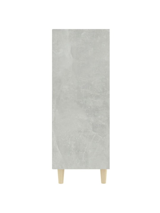 Kumode, betona pelēka, 69,5x32,5x90 cm, inženierijas koks