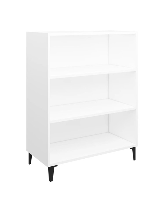 Kumode, balta, 69,5x32,5x90 cm, inženierijas koks