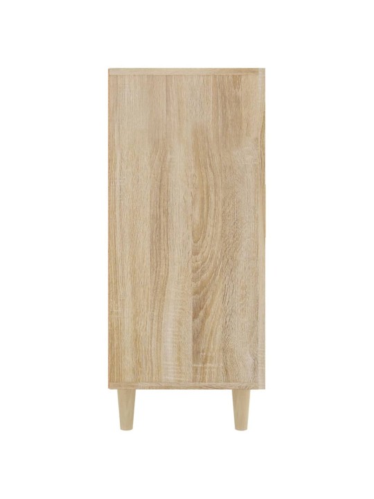 Kumode, ozolkoka krāsa, 90x34x80 cm, inženierijas koks