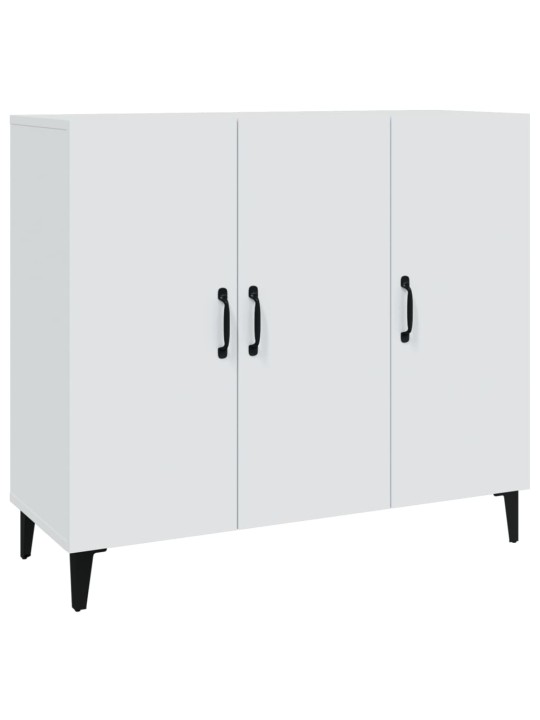 Kumode, balta, 90x34x80 cm, inženierijas koks