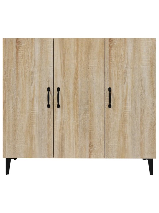 Kumode, ozolkoka krāsa, 90x34x80 cm, inženierijas koks