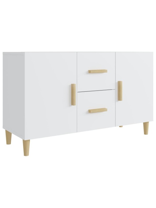 Kumode, balta, 100x36x60 cm, inženierijas koks