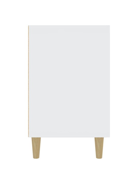 Kumode, balta, 100x36x60 cm, inženierijas koks
