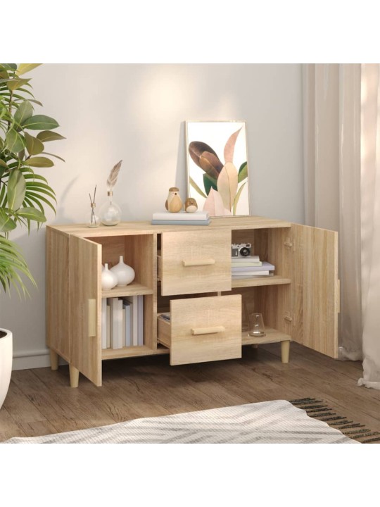 Kumode, ozolkoka krāsa, 100x36x60 cm, inženierijas koks