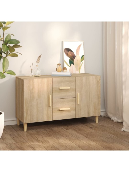 Kumode, ozolkoka krāsa, 100x36x60 cm, inženierijas koks
