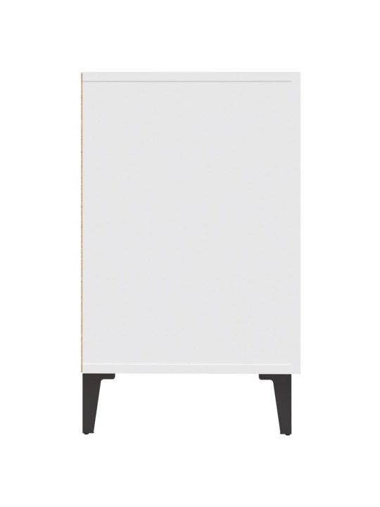 Kumode, balta, 100x36x60 cm, inženierijas koks