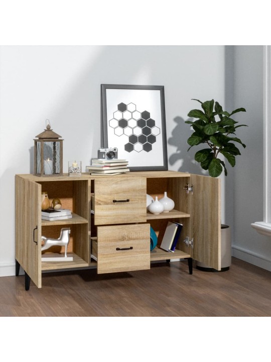 Kumode, ozolkoka krāsa, 100x36x60 cm, inženierijas koks
