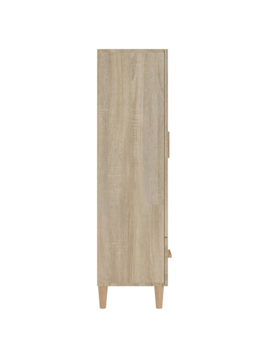 Augstais skapītis, ozola krāsa, 70x31x115 cm, inženierijas koks