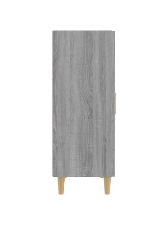 Kumode, pelēcīga ozolkoka, 70x34x90 cm, inženierijas koks