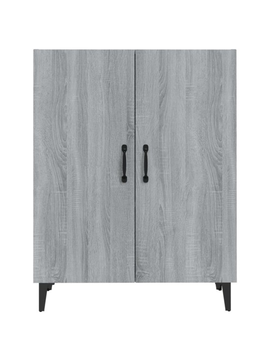 Kumode, pelēcīga ozolkoka, 70x34x90 cm, inženierijas koks