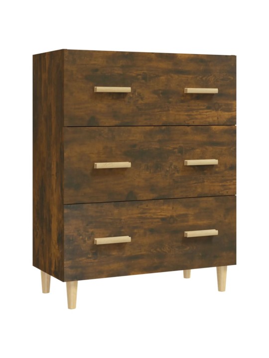 Kumode, ozolkoka krāsa, 70x34x90 cm, inženierijas koks