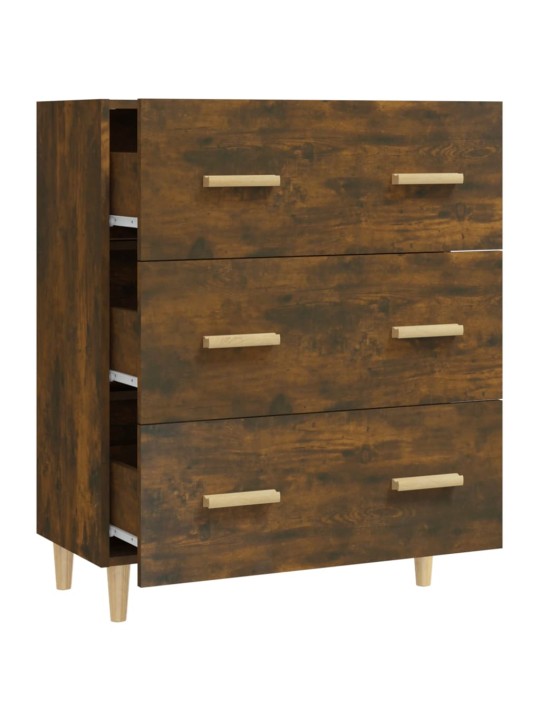 Kumode, ozolkoka krāsa, 70x34x90 cm, inženierijas koks