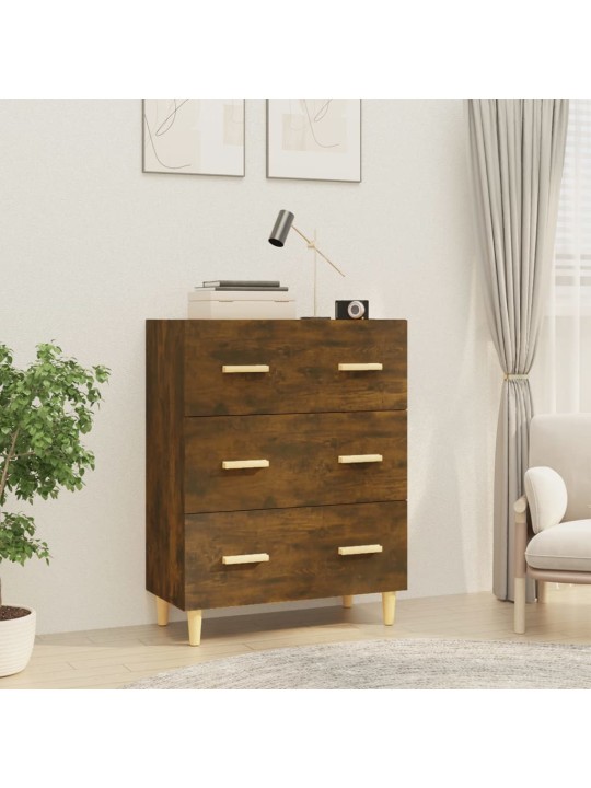Kumode, ozolkoka krāsa, 70x34x90 cm, inženierijas koks