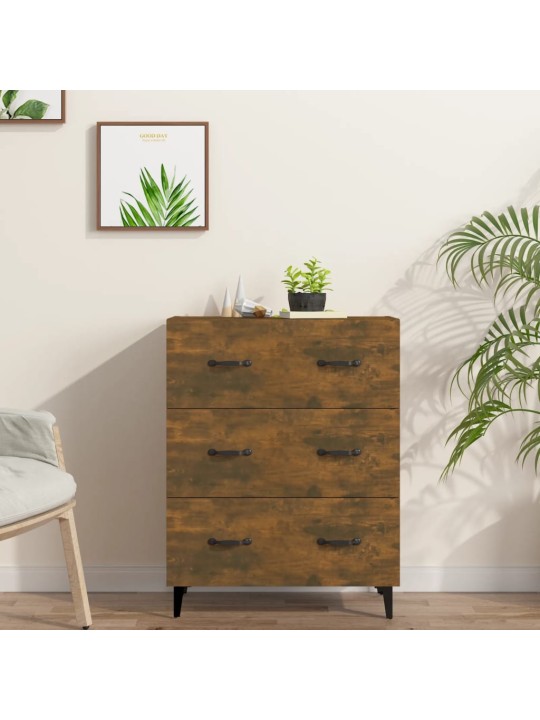 Kumode, ozolkoka krāsa, 69,5x34x90 cm, inženierijas koks