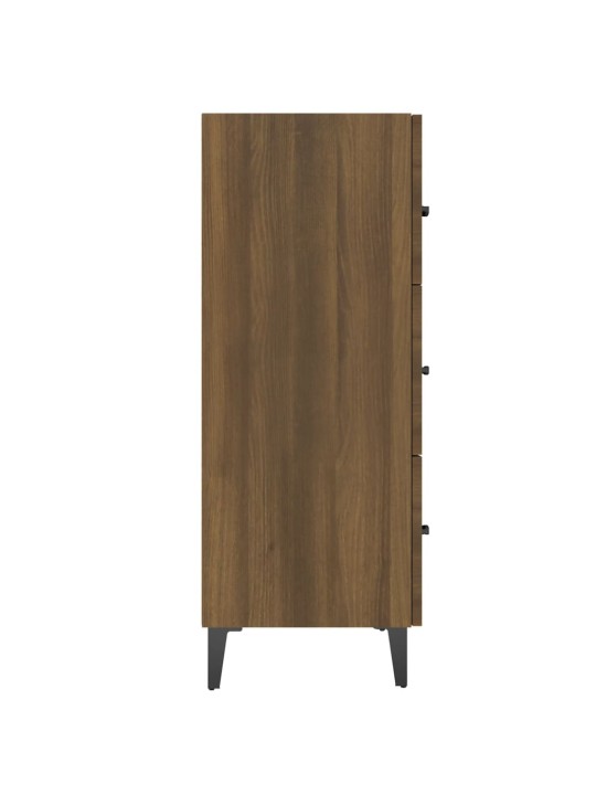 Kumode, ozolkoka krāsa, 69,5x34x90 cm, inženierijas koks