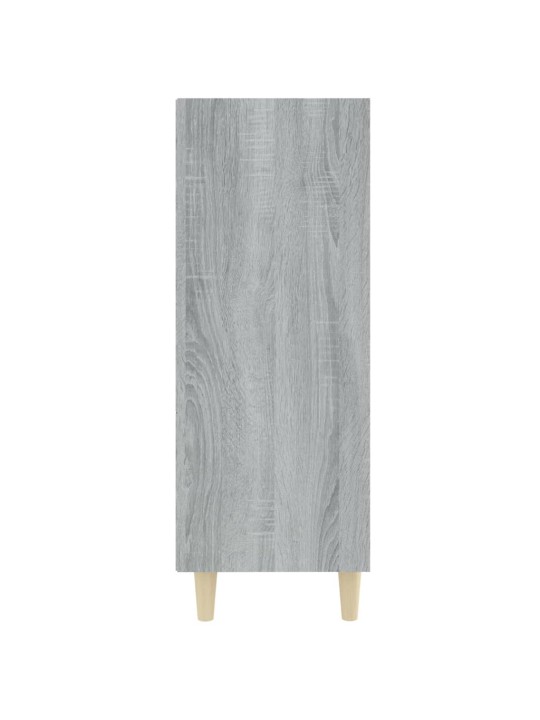 Plaukts, pelēka ozolkoka, 69,5x32,5x90 cm, inženierijas koks