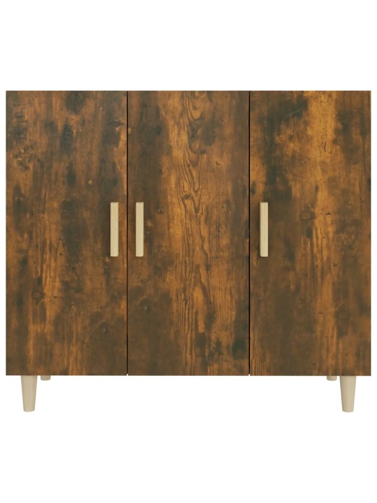 Kumode, ozolkoka krāsa, 90x34x80 cm, inženierijas koks